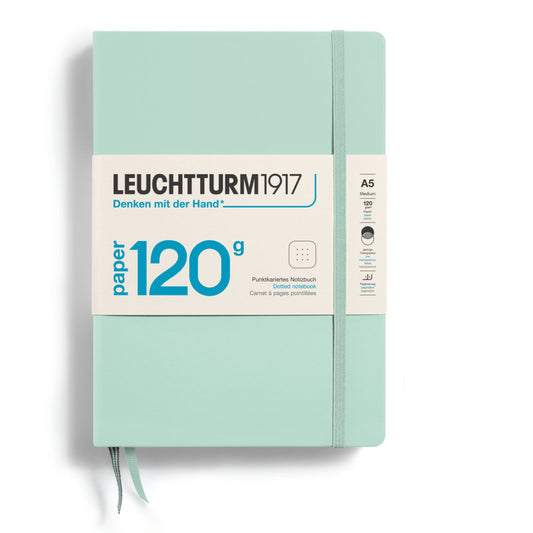 LEUCHTTURM1917 DOTTED NOTEBOOK EDITION 120 A5(203 Pages)-MINT GREEN