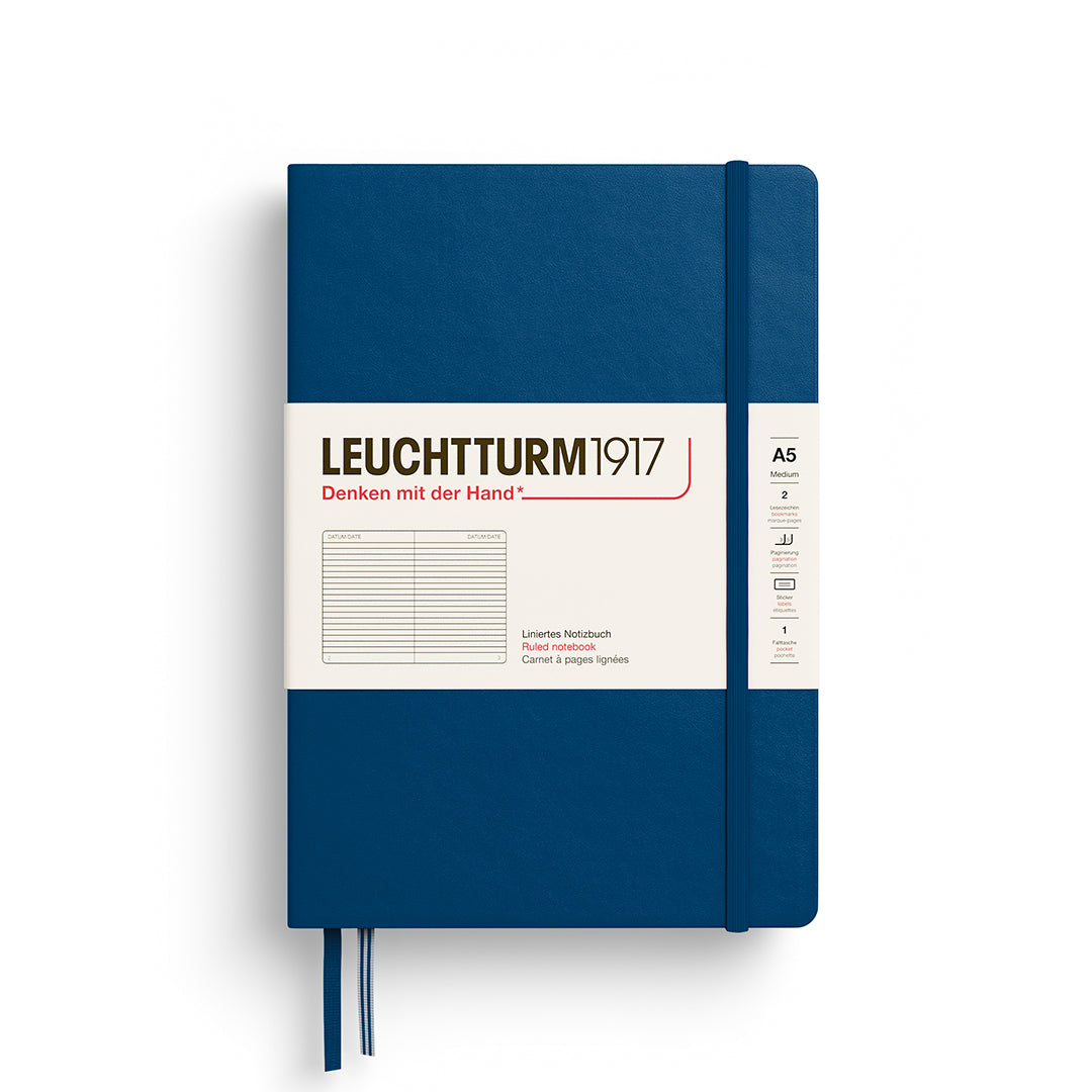 LEUCHTTURM1917 RULED NOTEBOOK-A5(251) - INDIGO