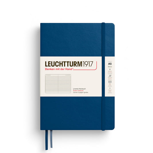 LEUCHTTURM1917 RULED NOTEBOOK-A5(251) - INDIGO