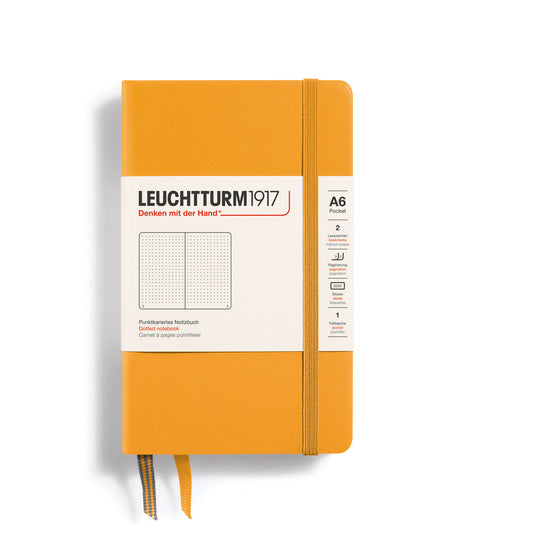 LEUCHTTURM1917 DOTTED NOTEBOOK A6 (187 Pages)-RISING SUN