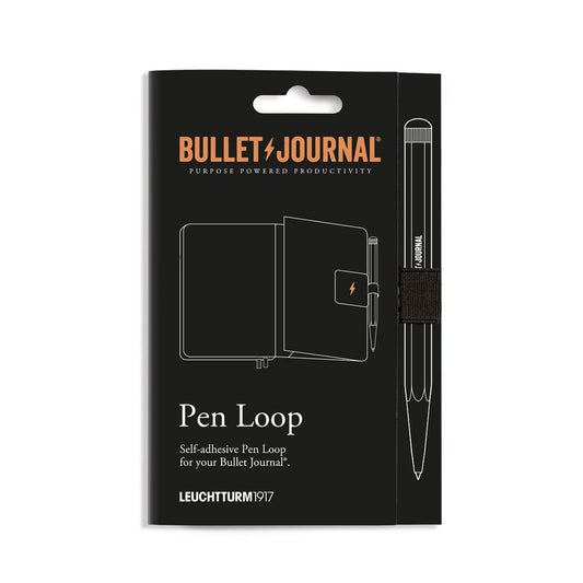 LEUCHTTURM1917 PEN LOOP- BULLET JOURNAL- BLACK