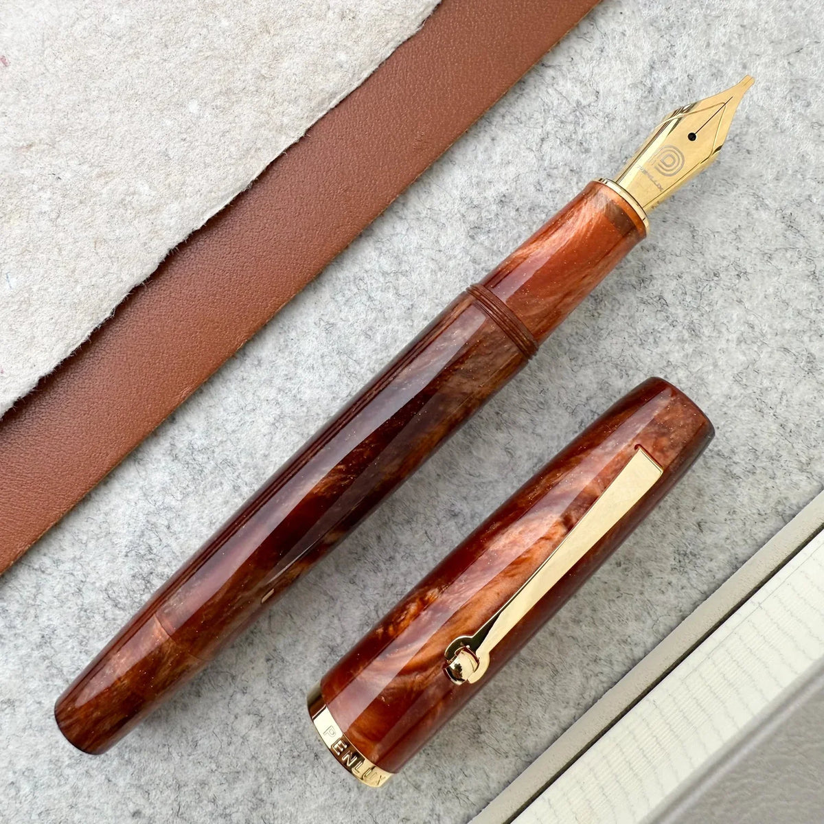 Penlux | Fountain Pen | Concerto | Amber GT - 