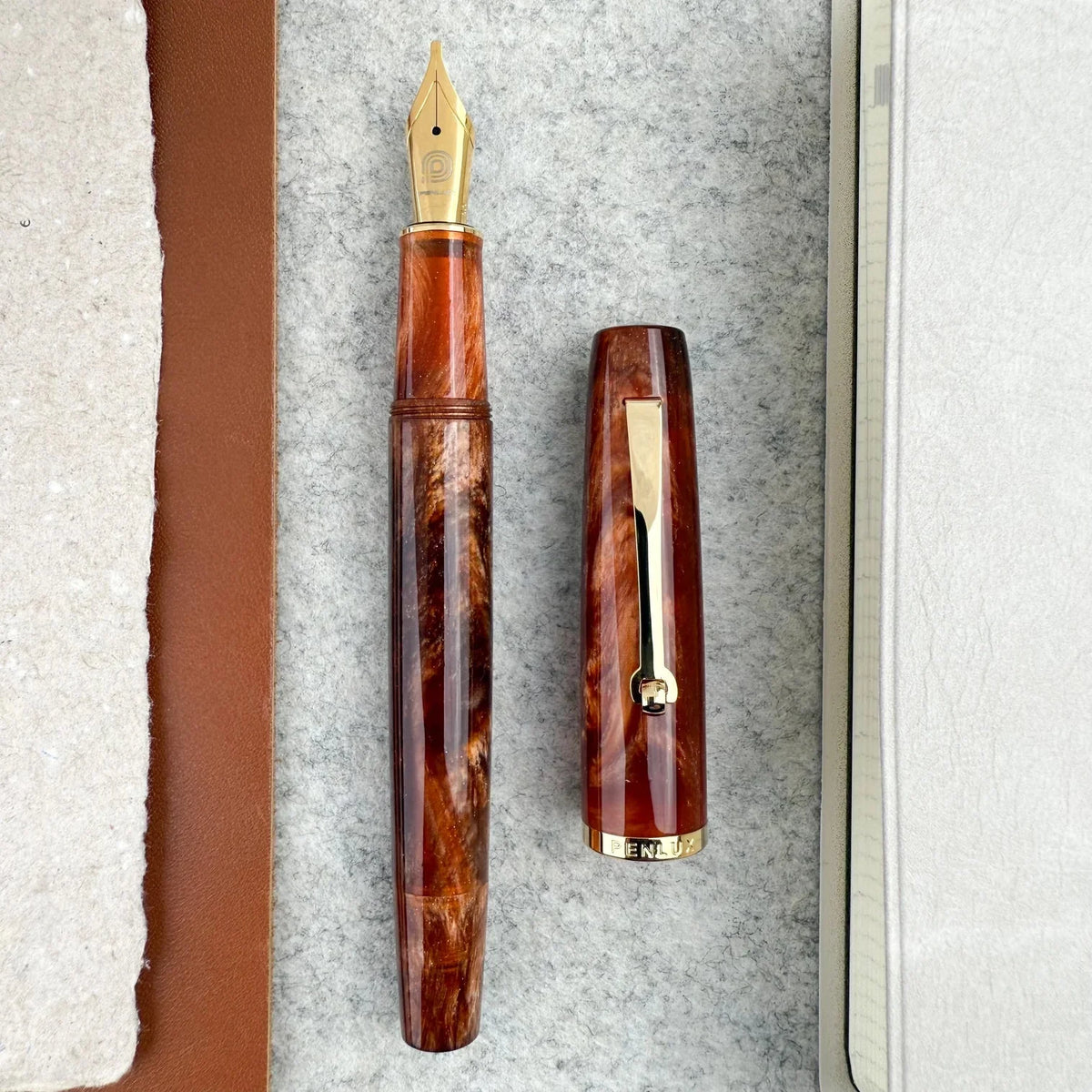 Penlux | Fountain Pen | Concerto | Amber GT - 