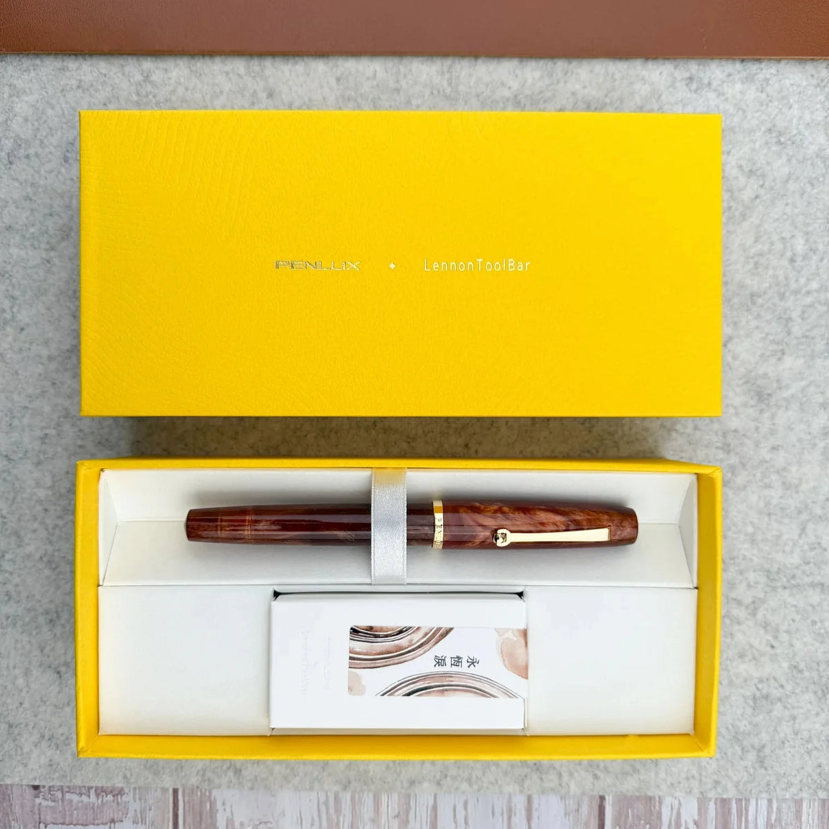 Penlux | Fountain Pen | Concerto | Amber GT - 