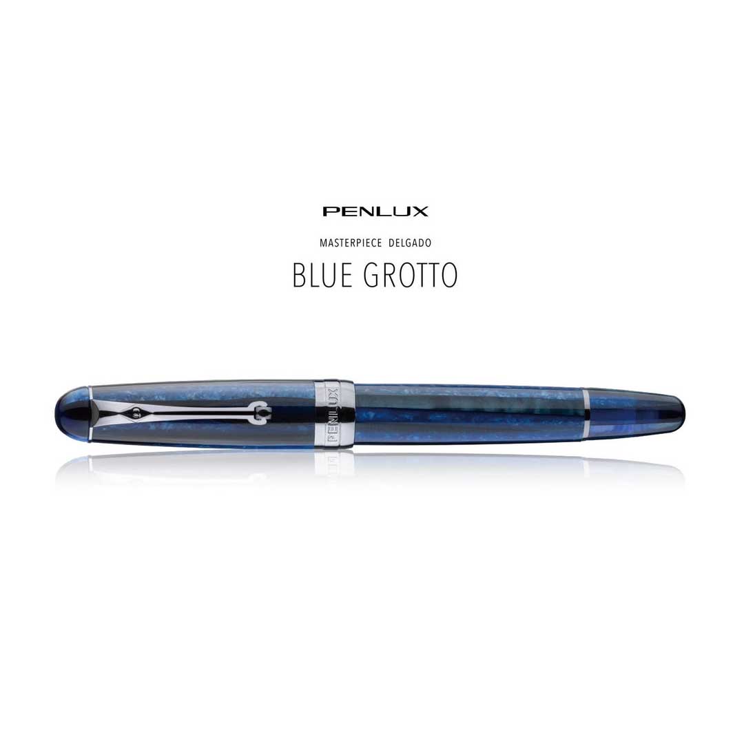 Penlux Masterpiece Delgado Blue Grotto Fountain Pen