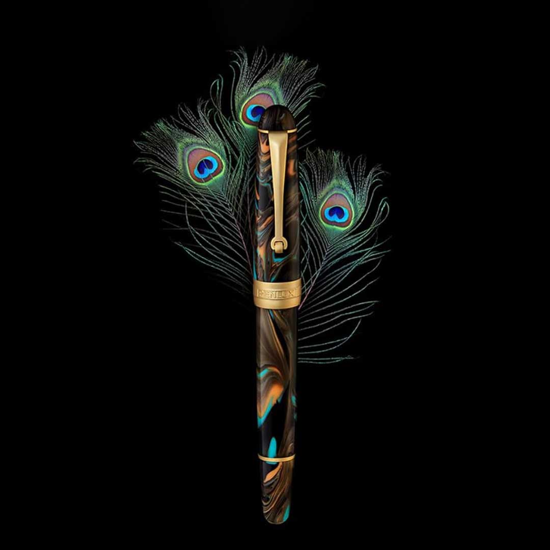 Penlux Masterpiece Delgado Peacock Fountain Pen