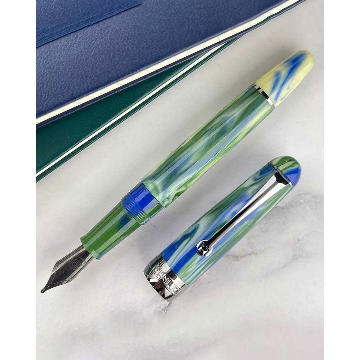 Penlux Masterpiece Delgado The Green Earth Fountain Pen