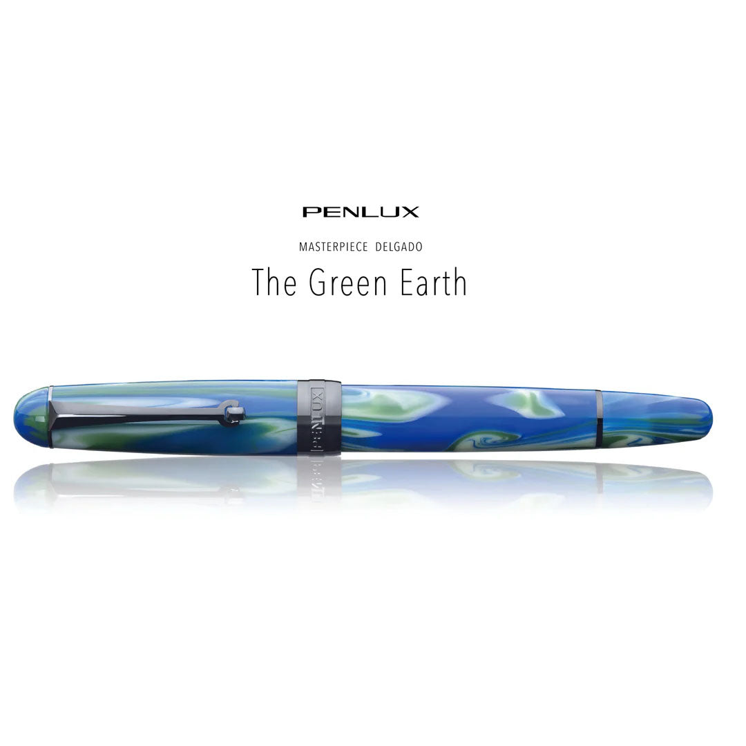 Penlux Masterpiece Delgado The Green Earth Fountain Pen