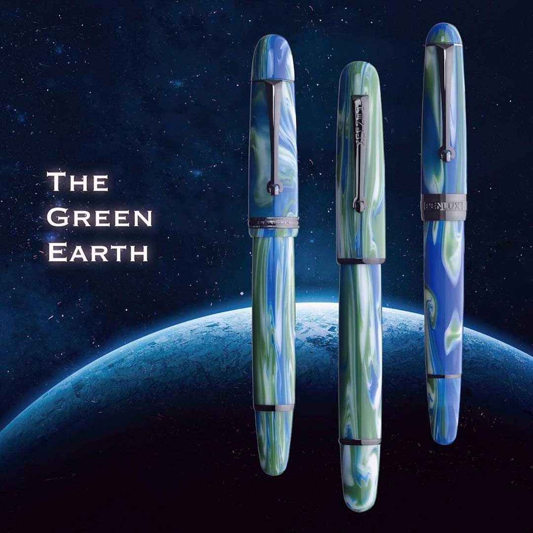 Penlux Elite The Green Earth Fountain Pen