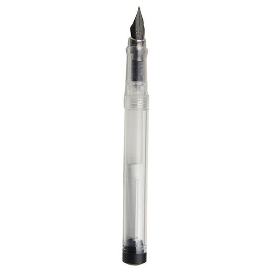 Penlux Junior Clear Black Fountain Pen