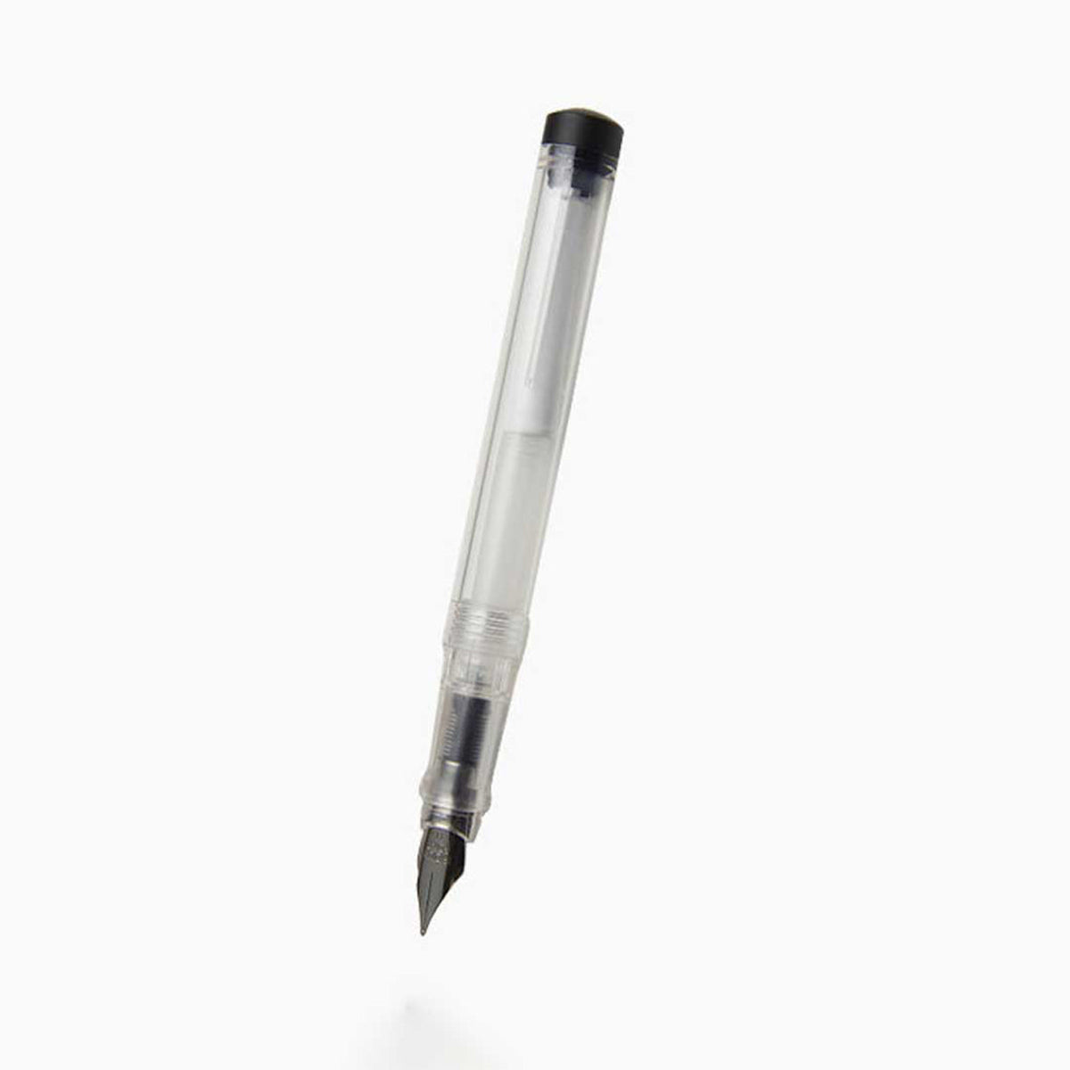 Penlux Junior Clear Black Fountain Pen