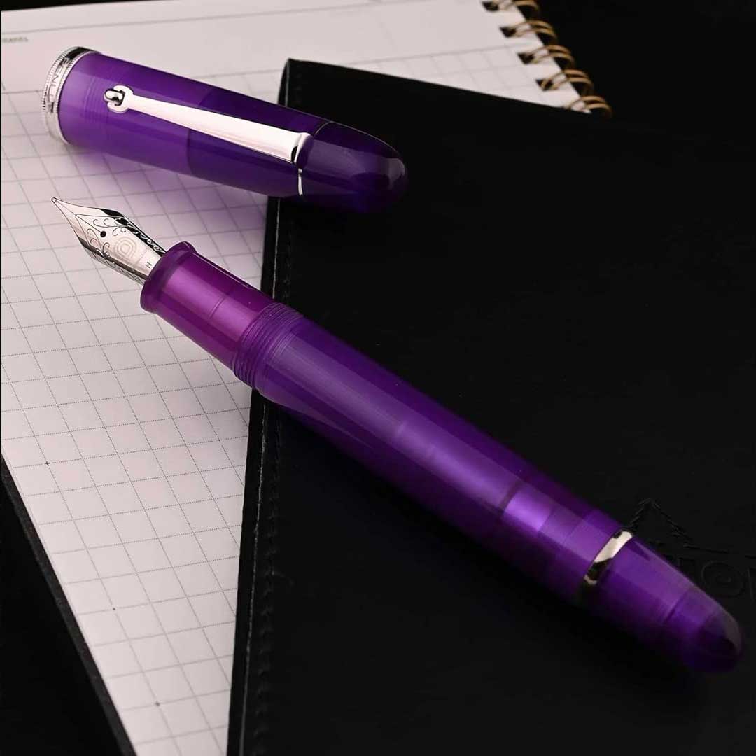 Penlux Masterpiece Grande Aurora Australis Purple Fountain Pen