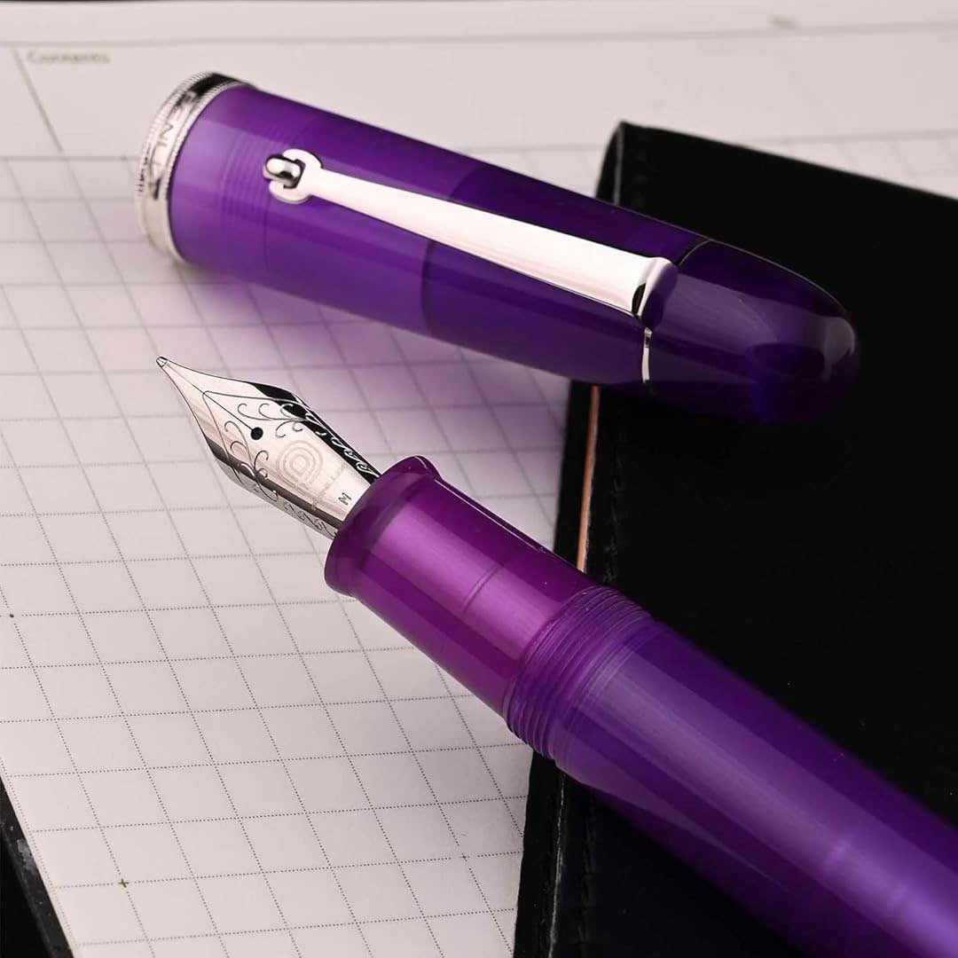 Penlux Masterpiece Grande Aurora Australis Purple Fountain Pen