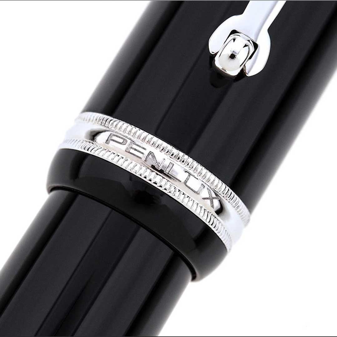 Penlux Masterpiece Grande Black Fountain Pen
