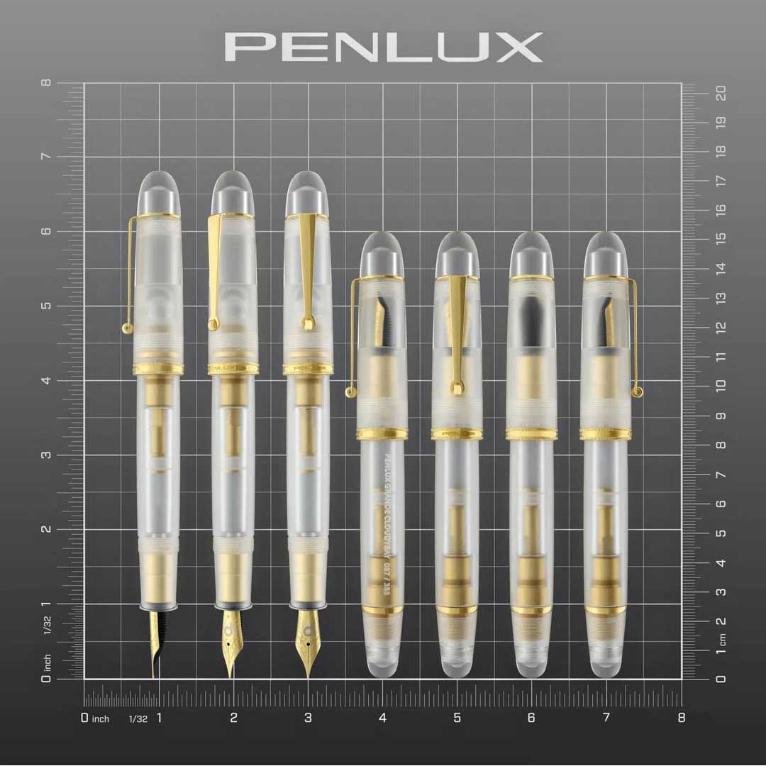 Penlux Masterpiece Grande Cloudy Bay Fountain Pen