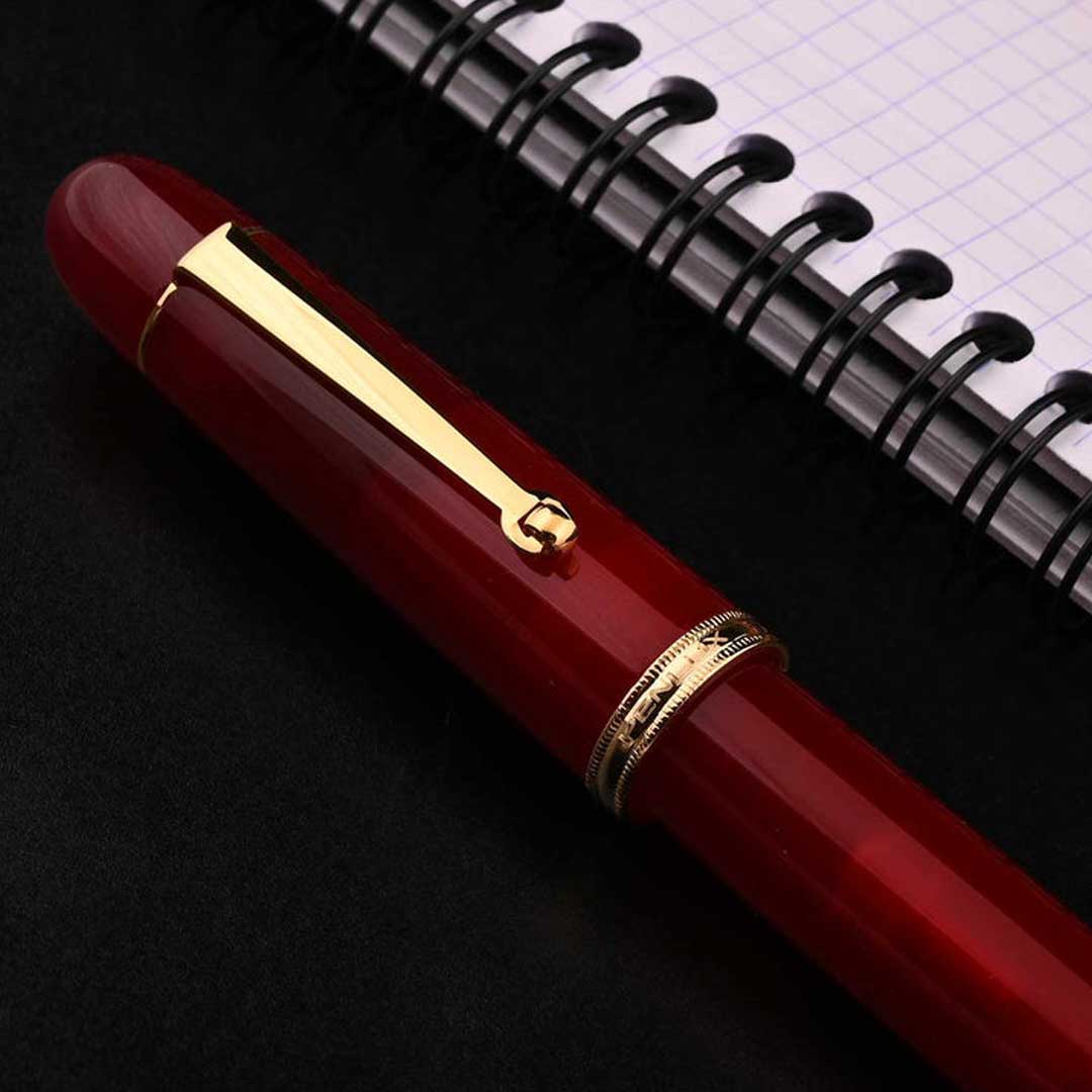 Penlux Masterpiece Grande Daybreak Red Fountain Pen