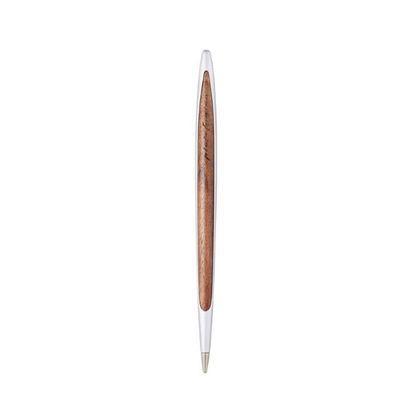 Pininfarina | Cambiano | Aluminium | Classic  Ethergraf metal alloy tip | Solid Wood Desk Stand
