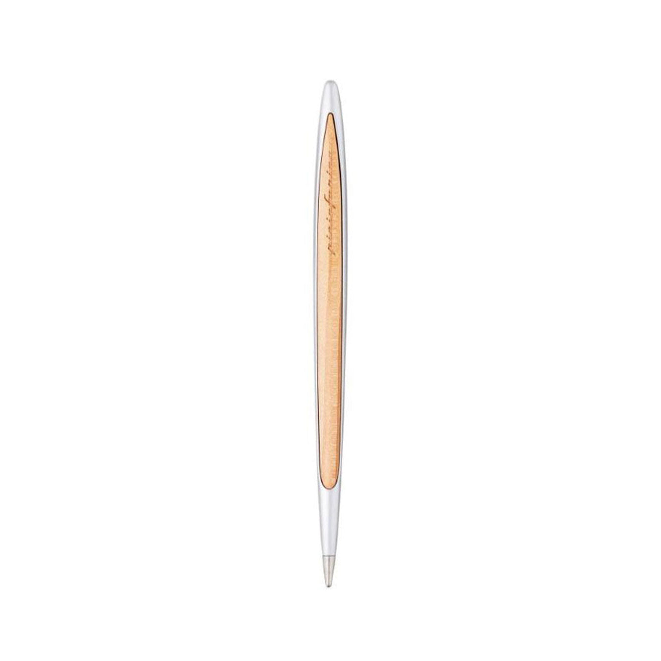 Pininfarina | Cambiano | Cedarwood | Classic Ethergraf  metal alloy tip | Solid Wood Desk Stand