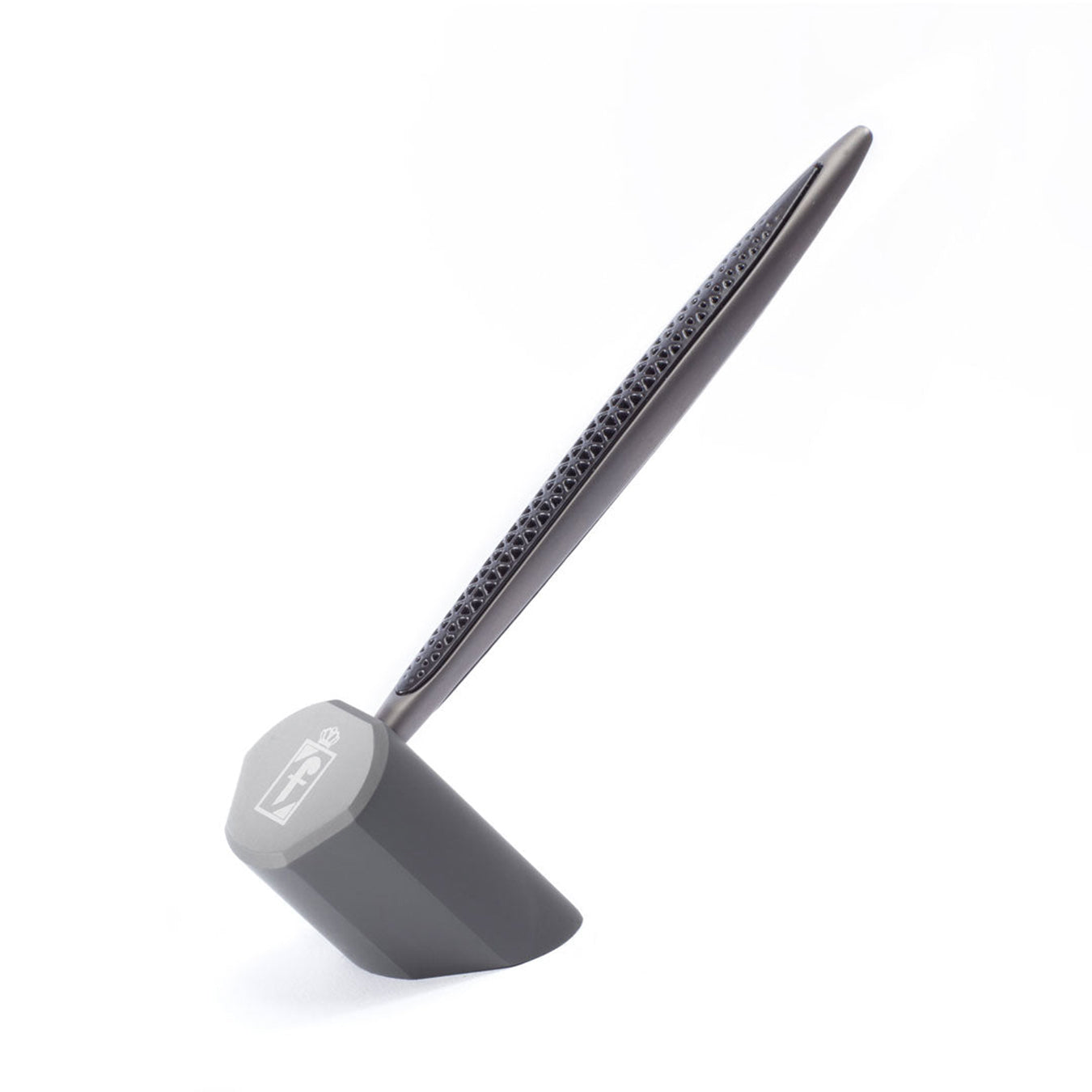 Pininfarina | Cambiano Transitions | Titanium Ethergraf Tip Pencil | Inclined Desk Stand