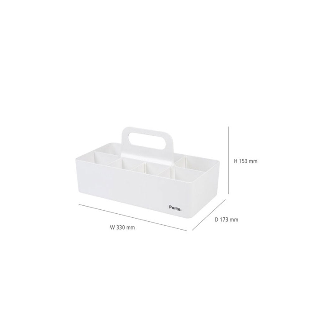 Litem | Portable | Stackable | Porta Organizer | Mint |For Office Home & Kitchen