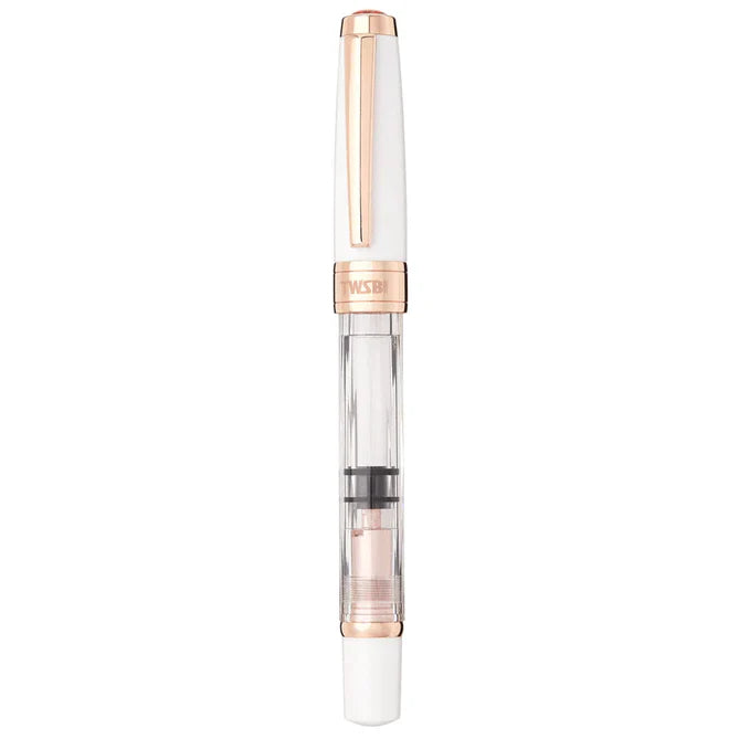TWSBI Diamond 580RG White Rose Gold Fountain Pen