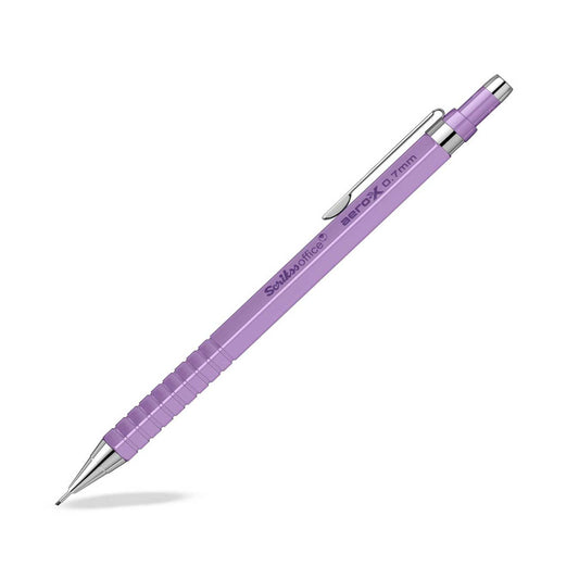 Scrikss Aero-X 0.7mm Mechanical Pencil in Purple on a white background