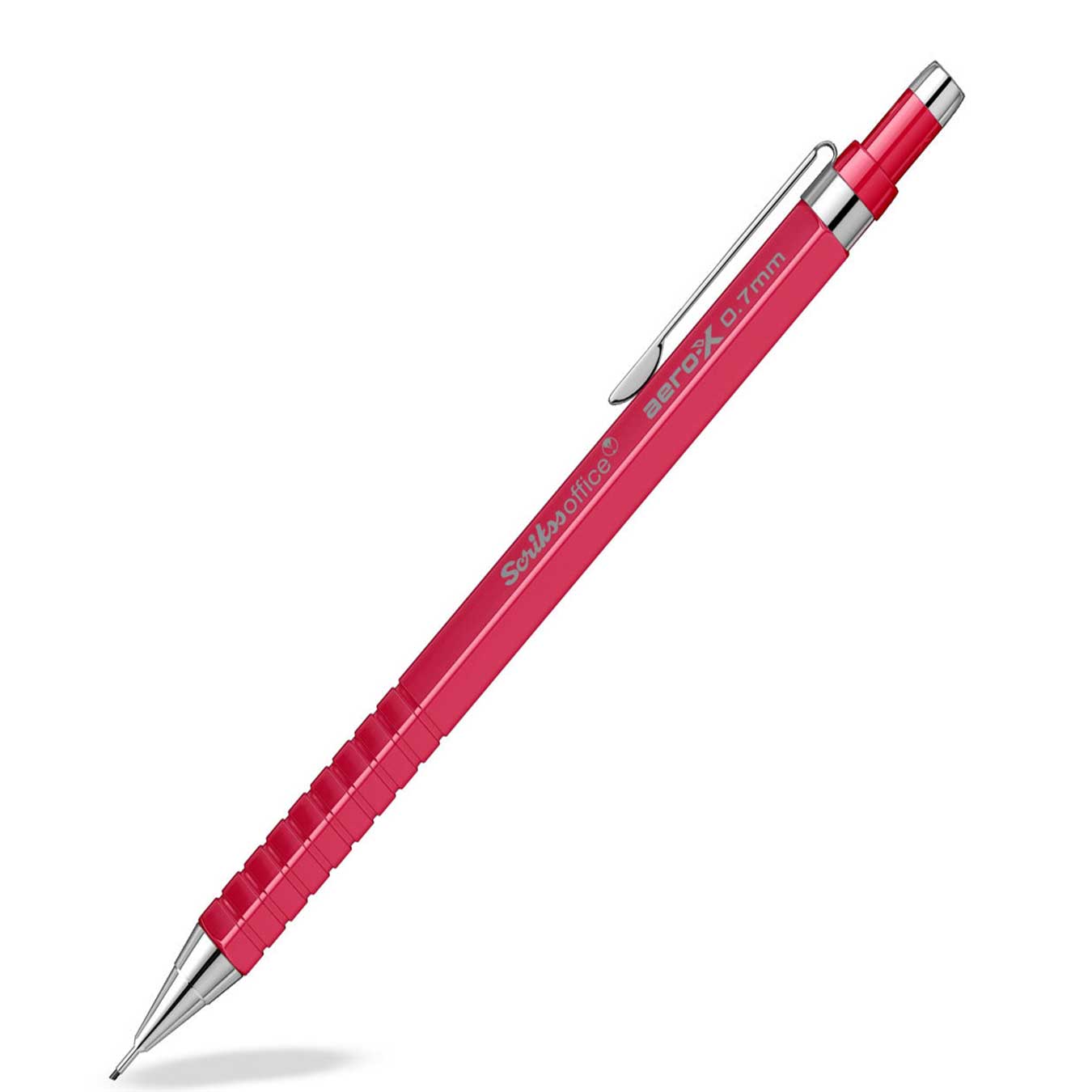 Scrikss Aero-X 0.7mm Mechanical Pencil in Red
