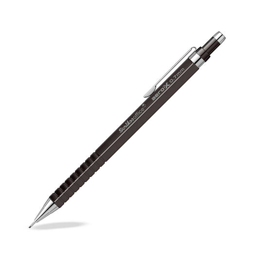 Scrikss Aero-X 0.7mm Mechanical Pencil in Black on a white background