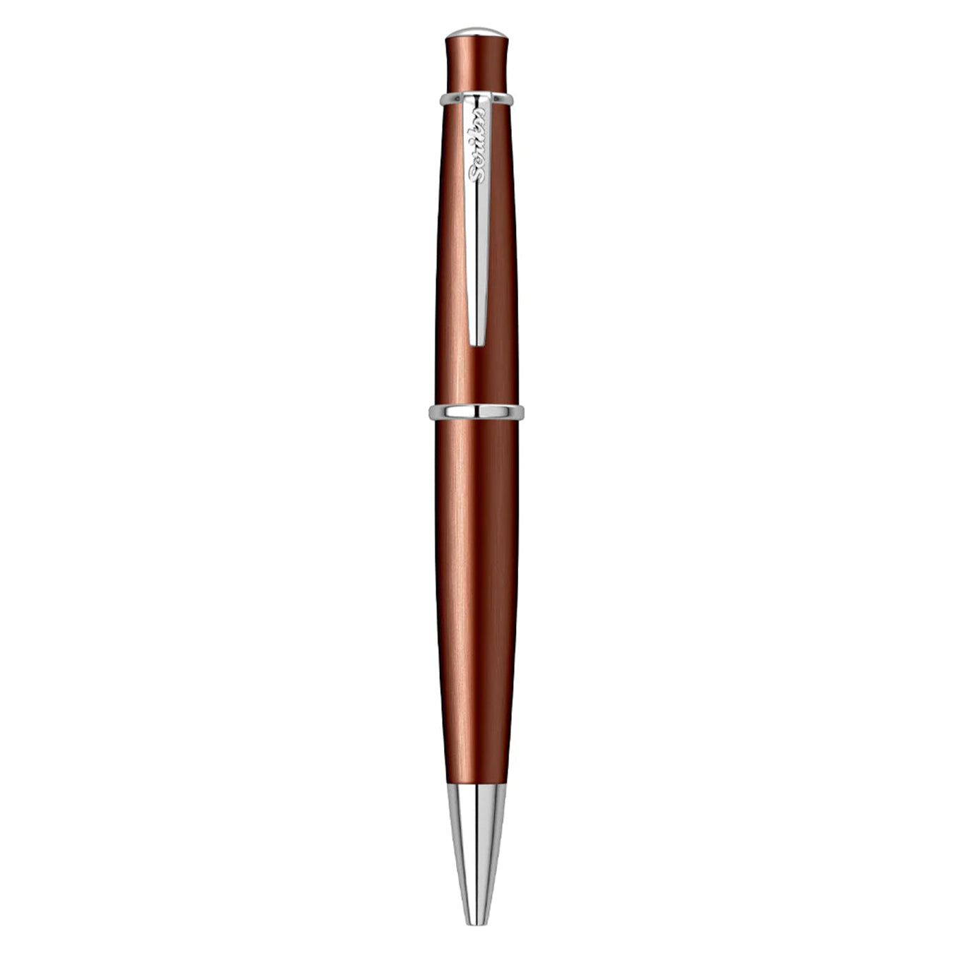 Scrikss Chic 62 Ballpoint Pen in Brown CT