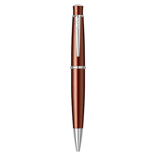 Scrikss Chic 62 Ballpoint Pen in Brown CT
