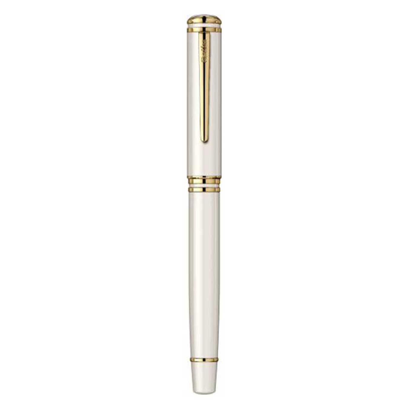 Scrikss Fortune Series Fountain Pen - White GT
