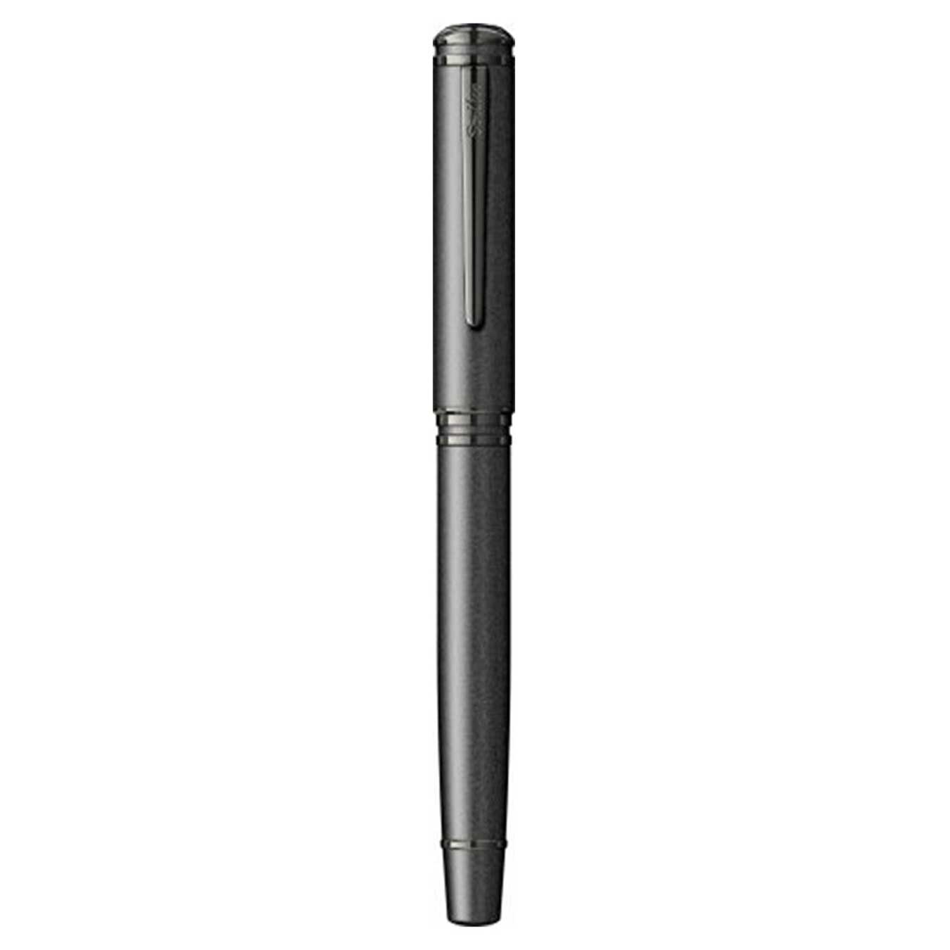 Scrikss Fortune Medium Nib Fountain Pen - Matte Black