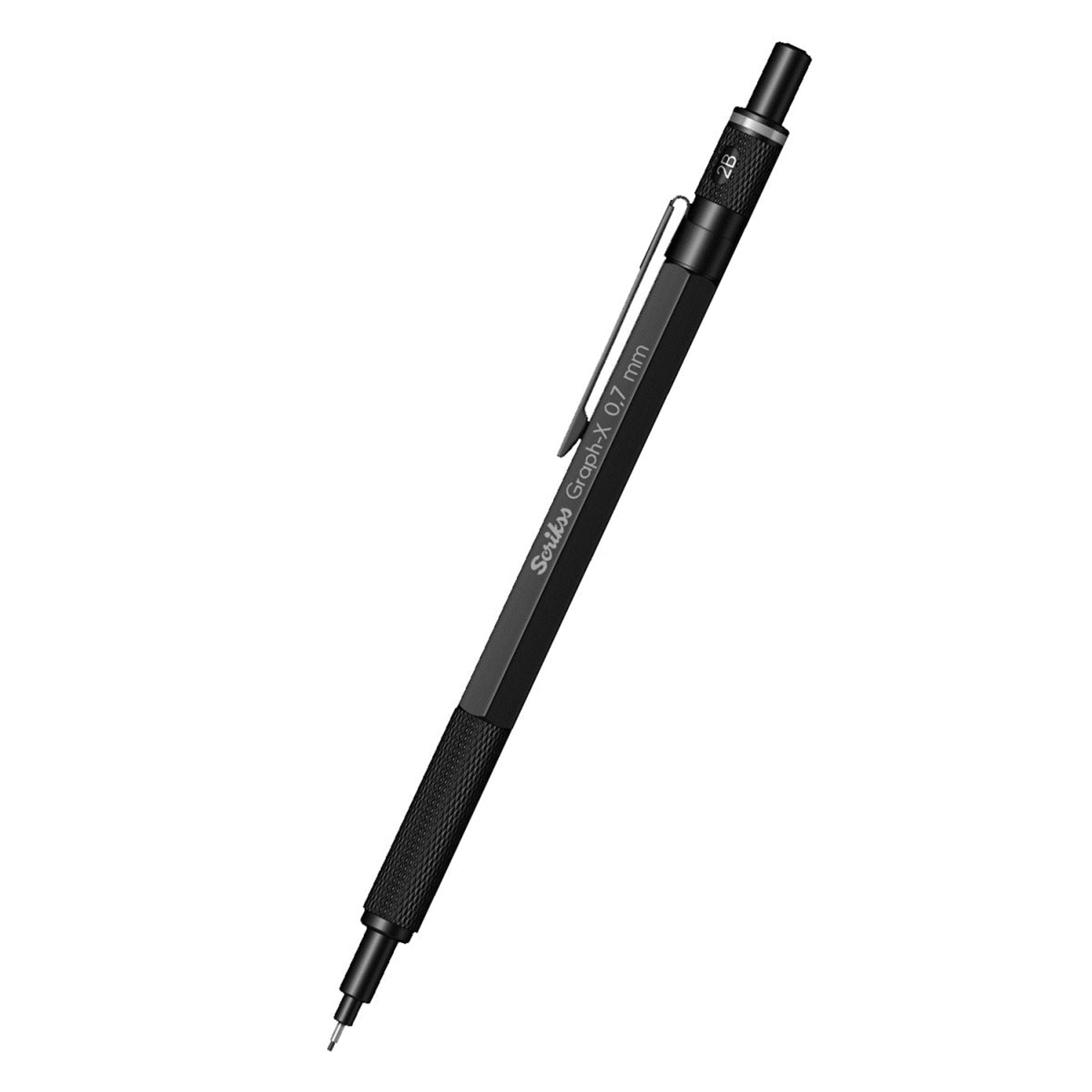 Scrikss Graph-X 0.7mm Mechanical Pencil in Matte Black