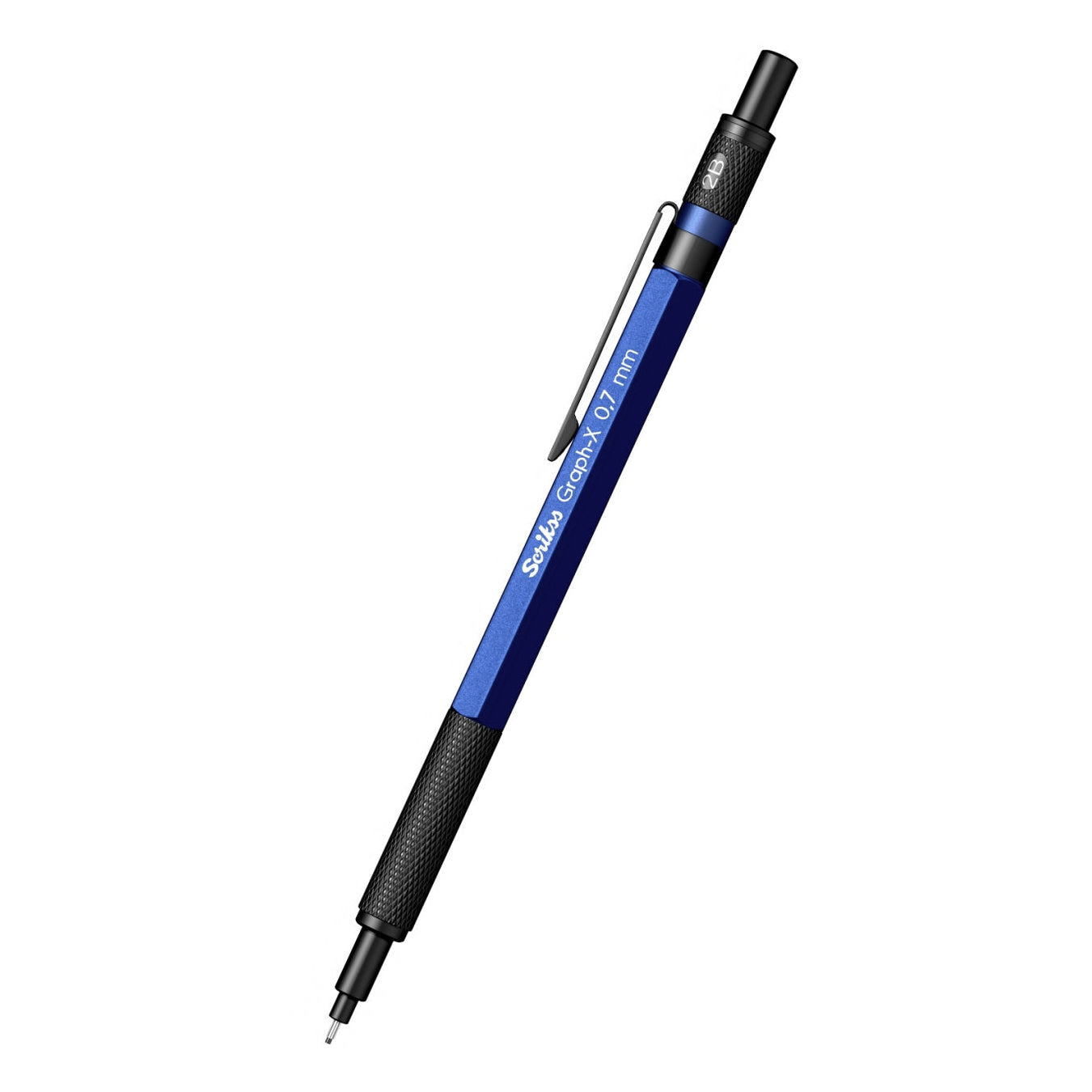 Scrikss Graph-X 0.7mm Mechanical Pencil in Metallic Blue