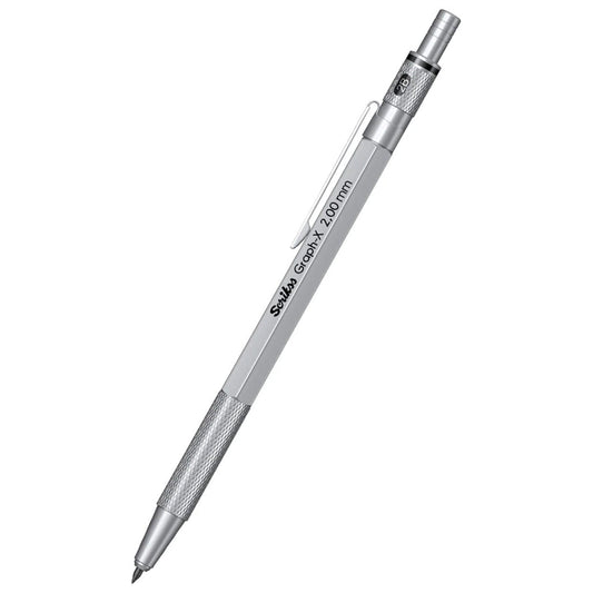 Scrikss Graph-X 2mm Mechanical Pencil in Satin Chrome