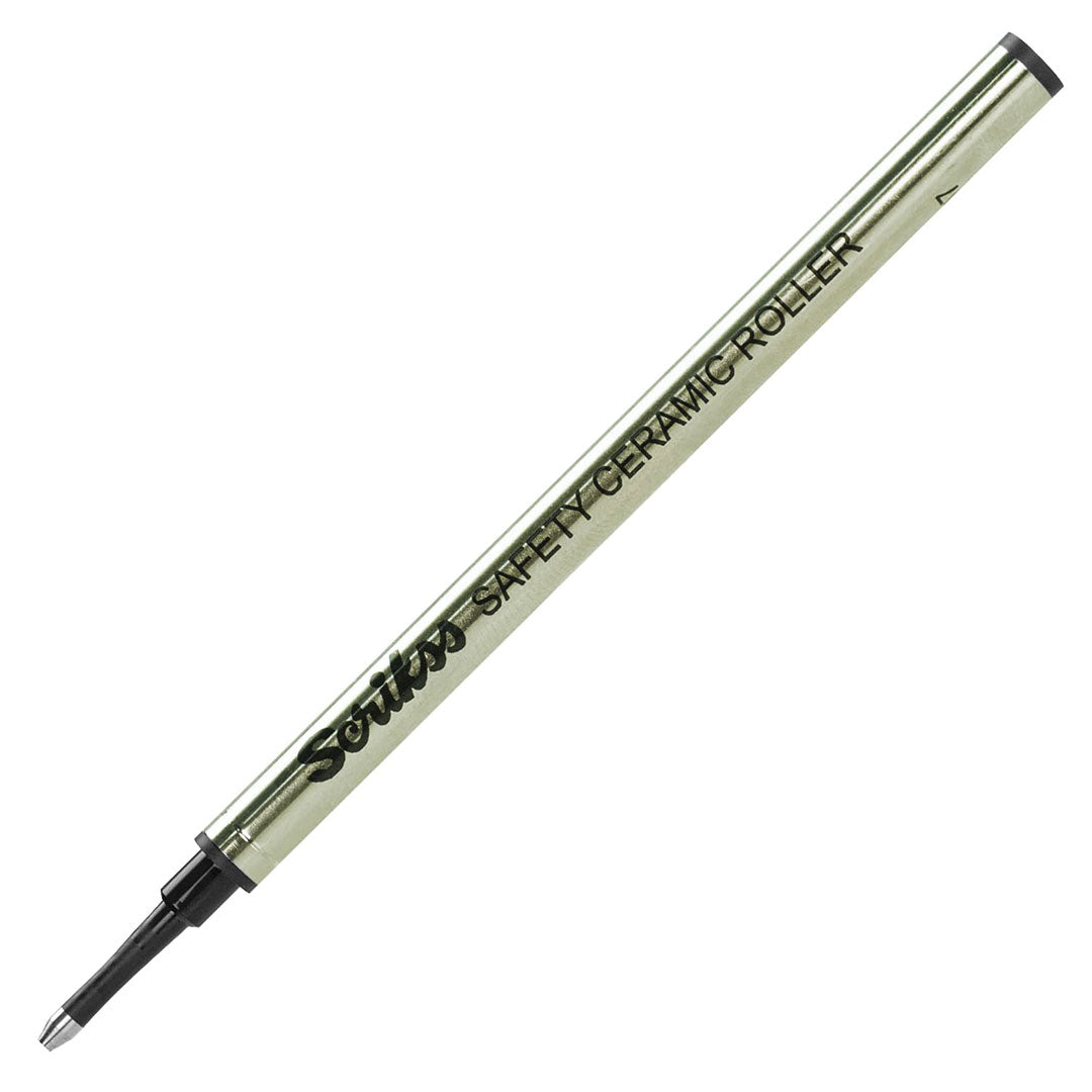 Scrikss Heritage Black Rollerball Pen Refill on a white background