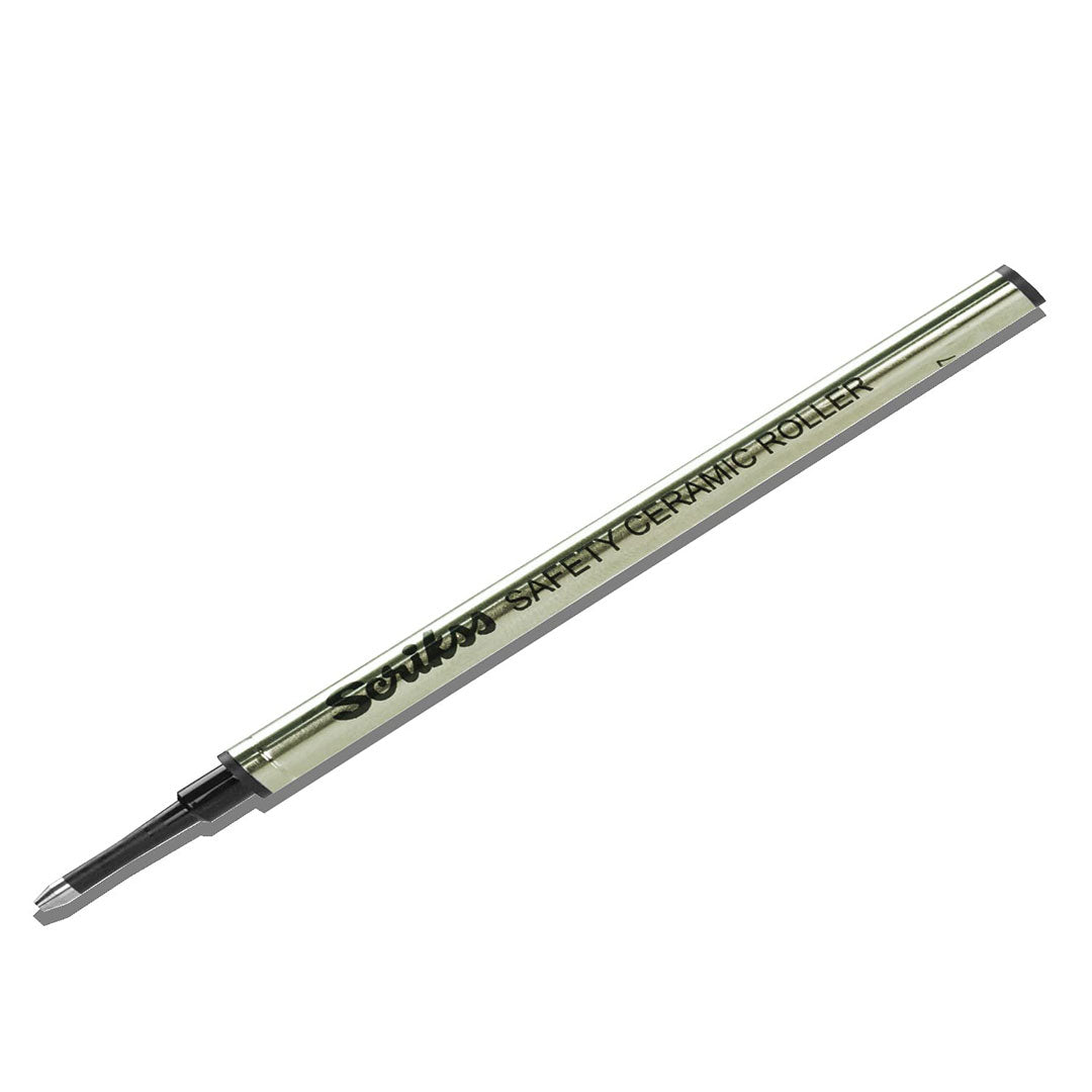 Scrikss Heritage Rollerball Pen Refill - Black (Pack Of 2)