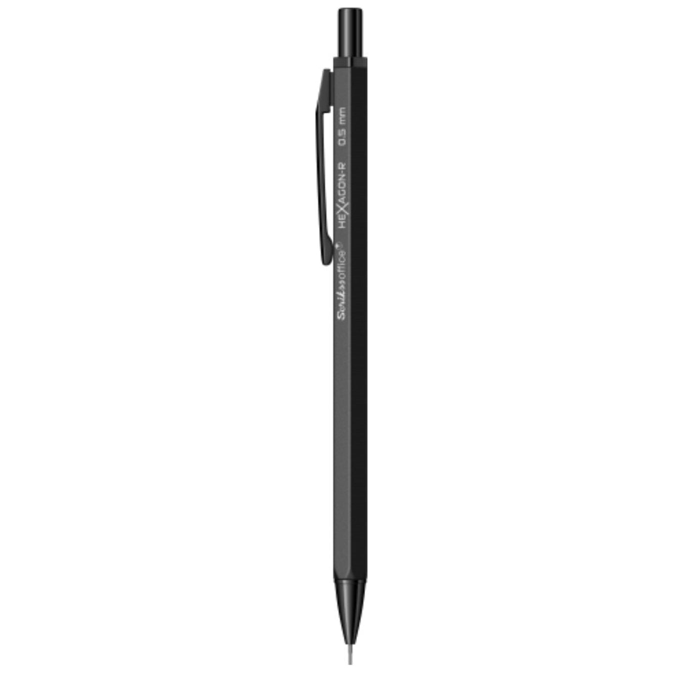 Scrikss Hexagon-R 0.5mm Mechanical Pencil in Black