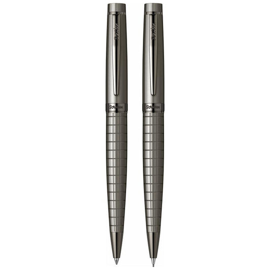 Scrikss Honour 38 Ball Point & Mechanical Pencil Set in Carbon Grey