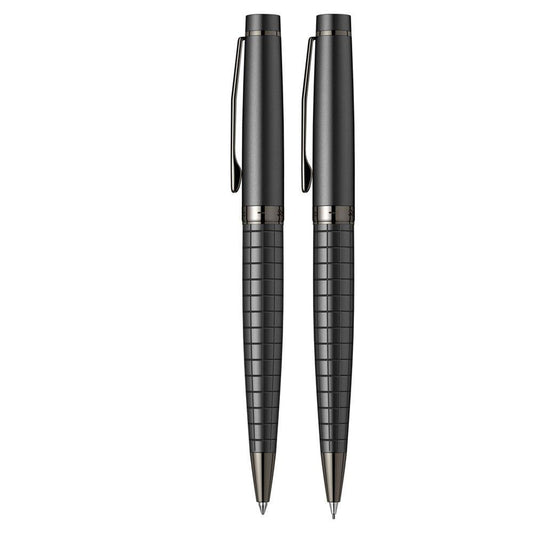 Scrikss Honour 38 Ball Point & Mechanical Pencil Set in Matte Black