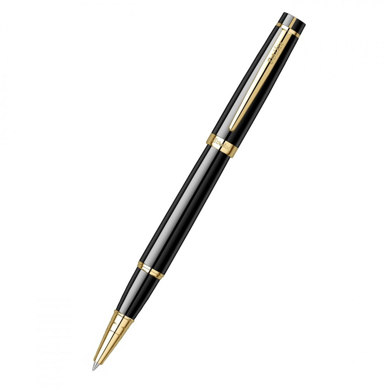 Scrikss Honour 38 Rollerball Pen in Glossy Black GT