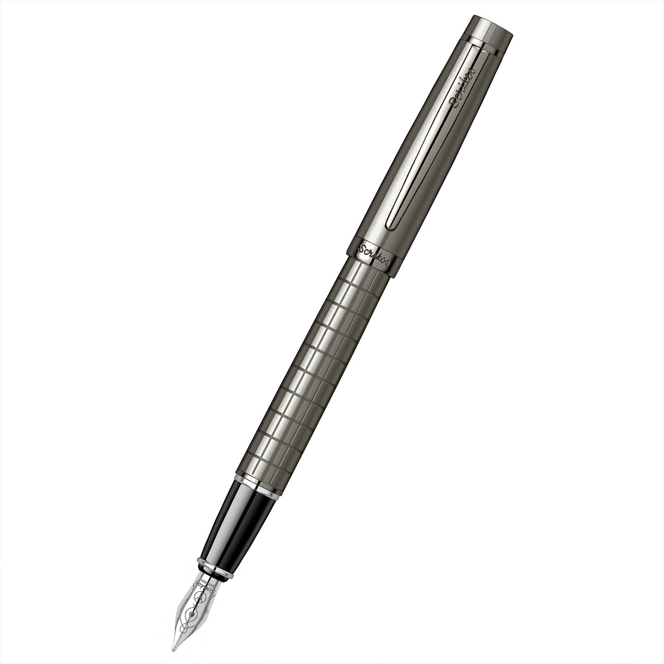 Scrikss Honour 38 Medium nib Fountain Pen in Carbon Gray