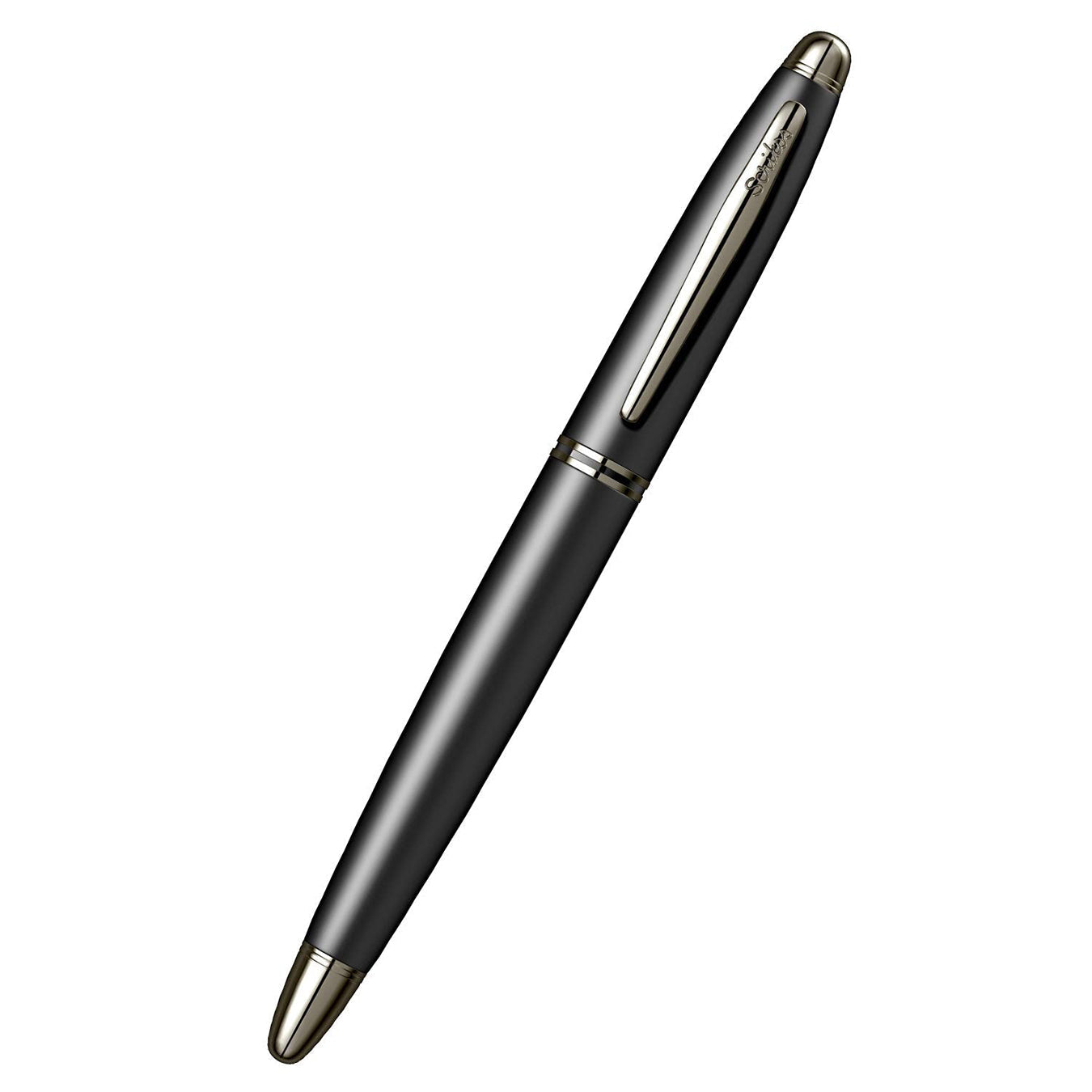 Scrikss Knight 88 Medium Nib Fountain Pen in Matte Black