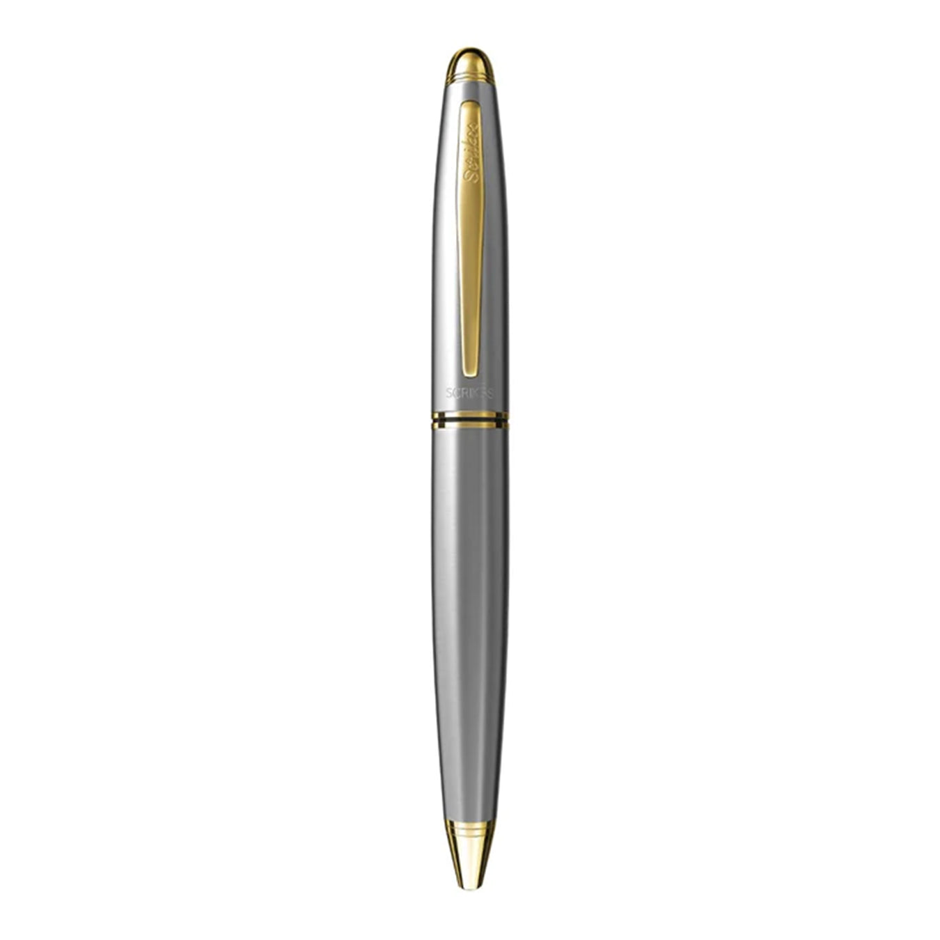Scrikss Knight Ballpoint Pen in Gold Chrome