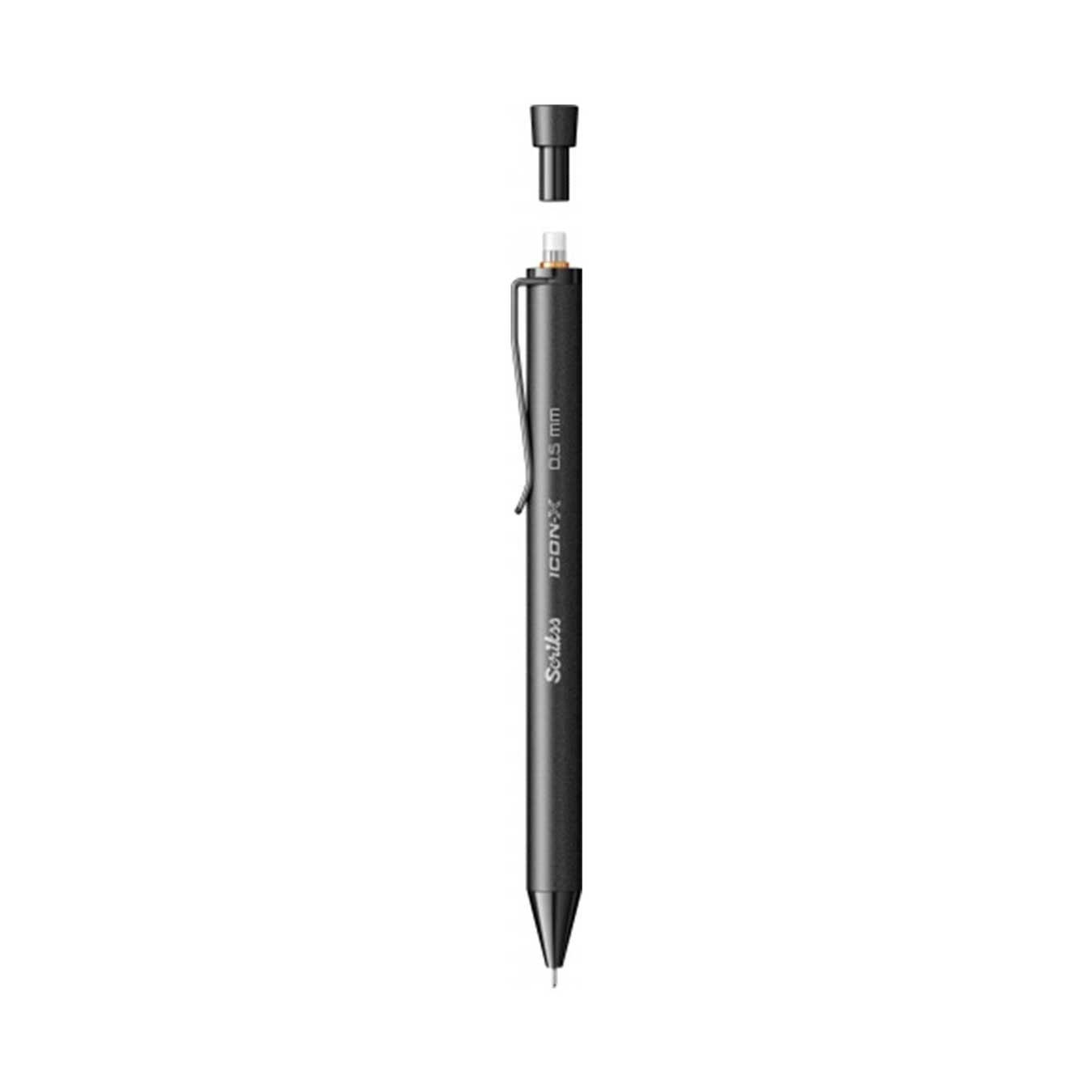 Scrikss Icon-x 0.5mm Mechanical Pencil - Black