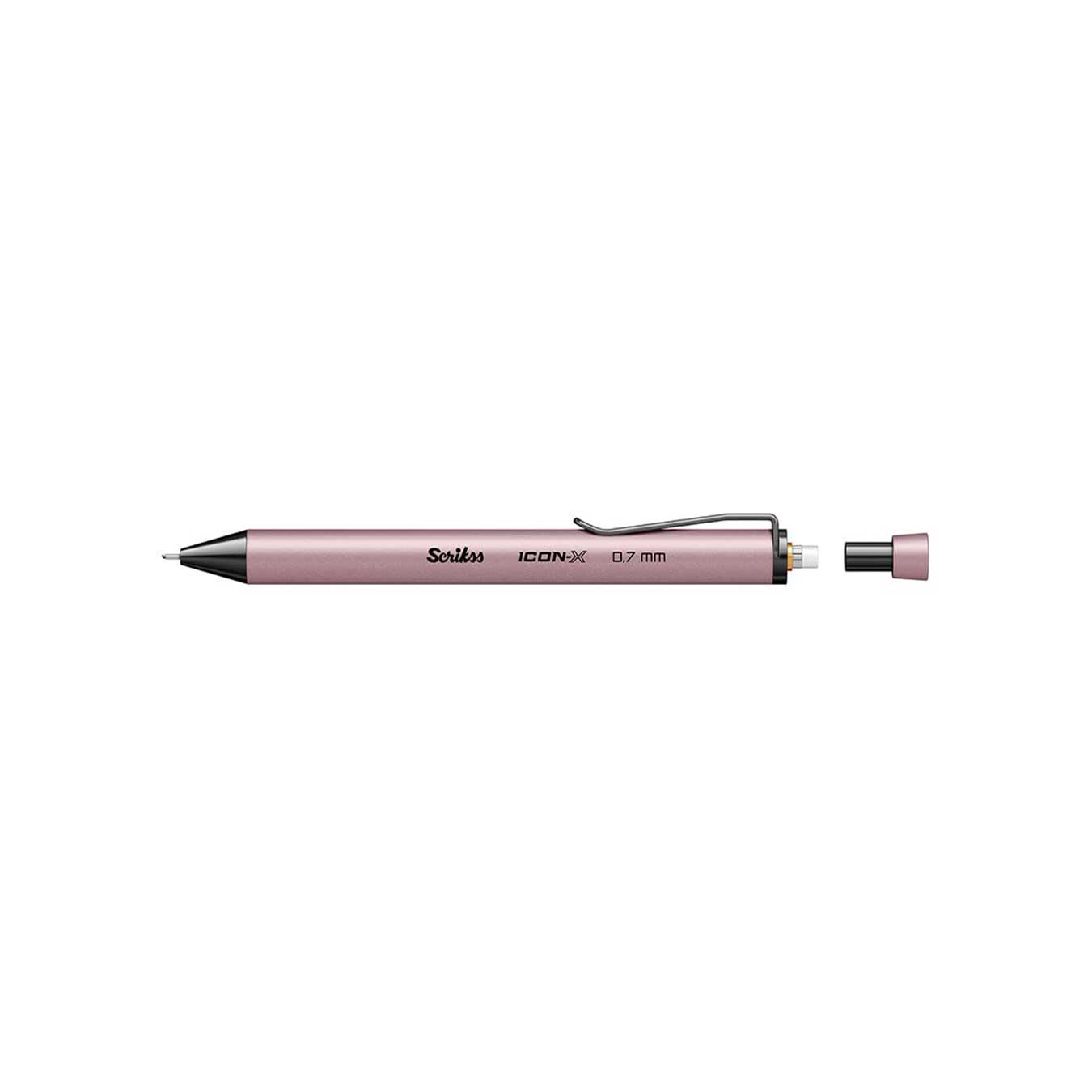 Scrikss Icon-X 0.7mm Mechanical Pencil in Cream on a white background