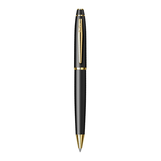 Scrikss Noble 35 Ballpoint Pen in Matte Black GT