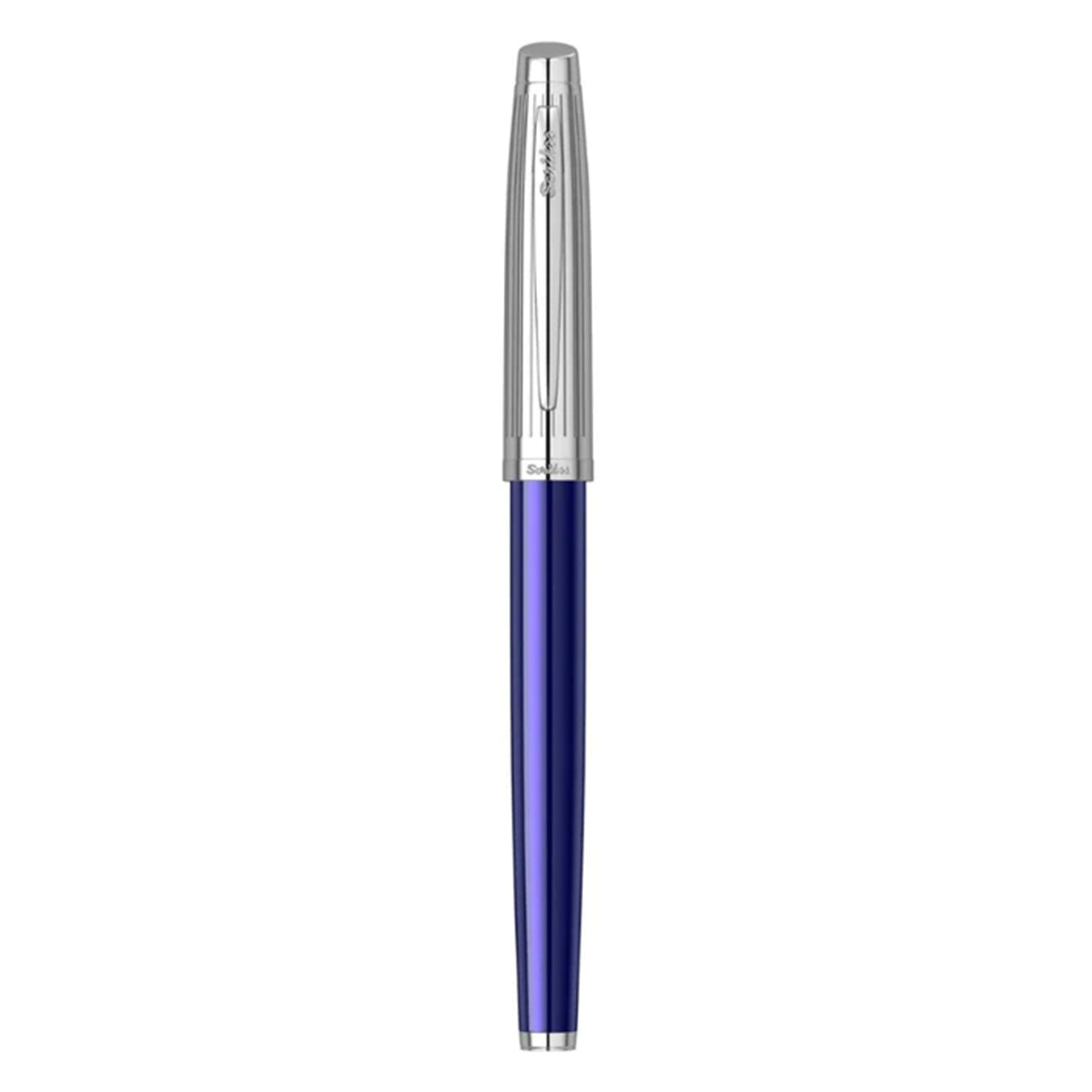 Scrikss Oscar 39 Fountain Pen - Navy Blue CT