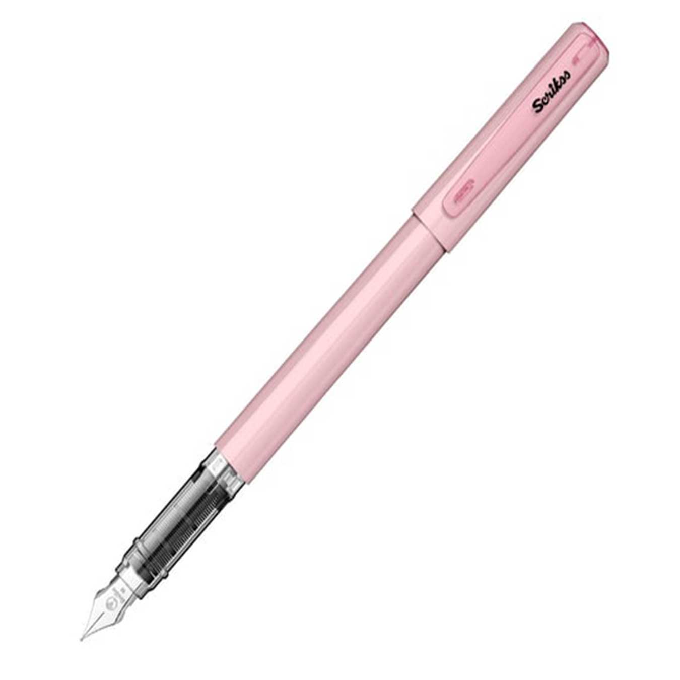 Scrikss Primeo Medium Nib Fountain Pen in Pink