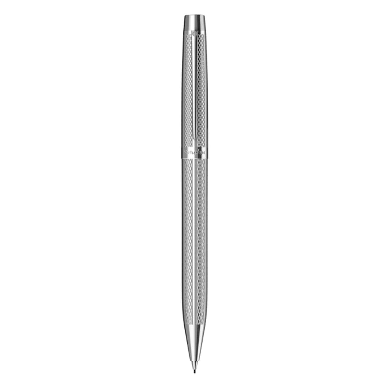Scrikss Venus-722 0.7mm Mechanical Pencil - Chrome on a white background